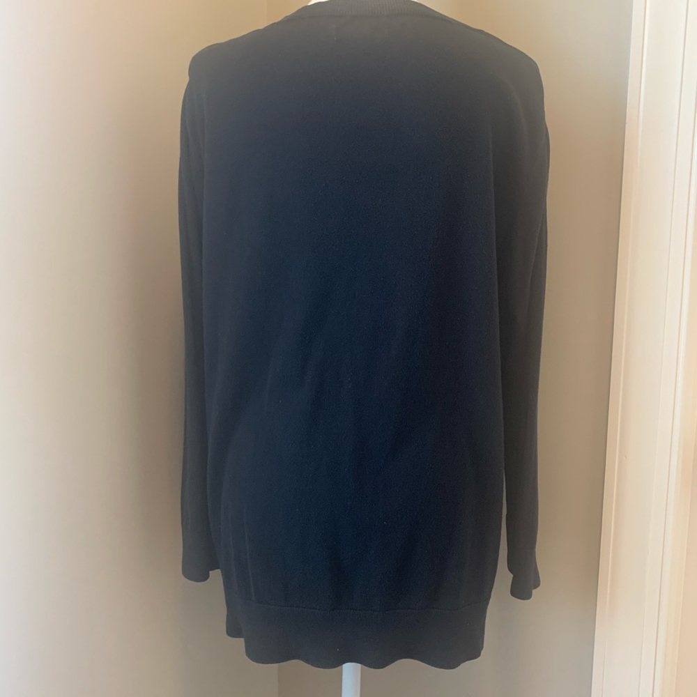 Cynthia Rowley Sparkle Feather Sweater XL - Picture 3 of 4